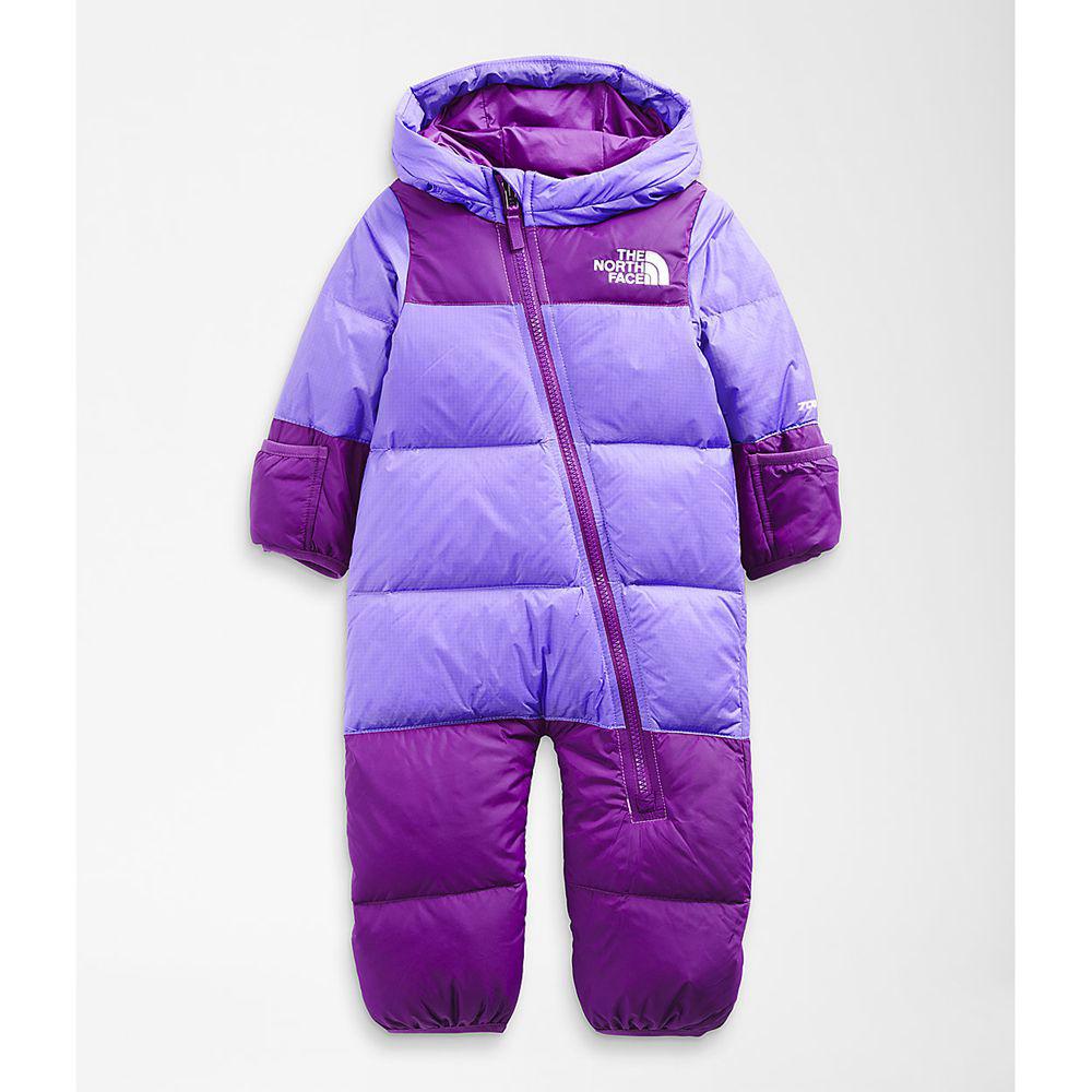 The North Face One-Piece Μωρό Μπουφάν Nuptse - Μωβ (NOEC37851)